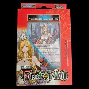 Force of Will Valentina Princess of Love Water Deck English Sealed